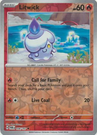 Litwick - 036/167 - Common - Reverse Holo