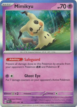 Mimikyu - 037/091 - Rare