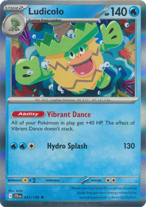Ludicolo - 037/159 - Holo Rare