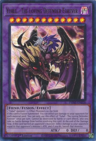 Yubel - The Loving Defender Forever - PHNI-EN038 - Ultra Rare - 1st Edition