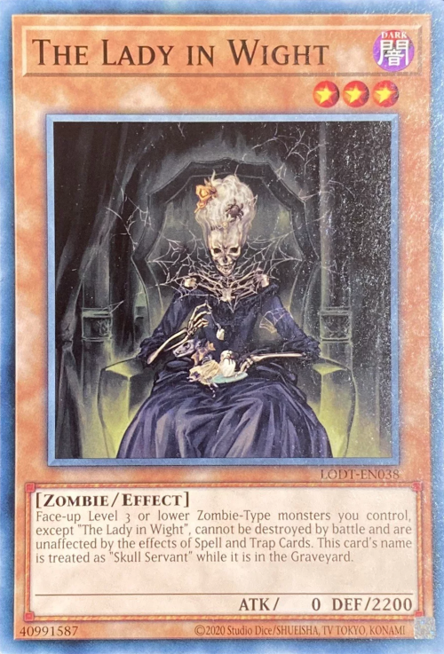 The Lady in Wight (2020 Date Reprint) - LODT-EN038 - Common