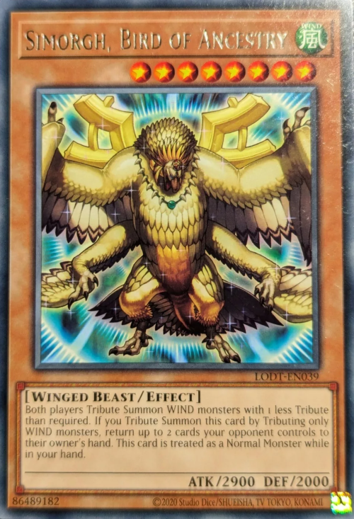Simorgh, Bird of Ancestry (2020 Date Reprint) - LODT-EN039 - Rare