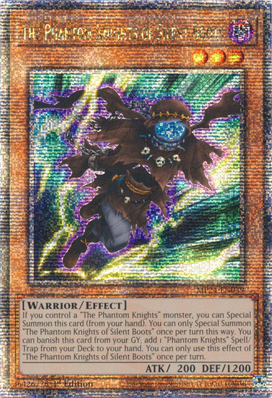 The Phantom Knights of Silent Boots - MP24-EN039 - Quarter Century Secret Rare - 1st Edition