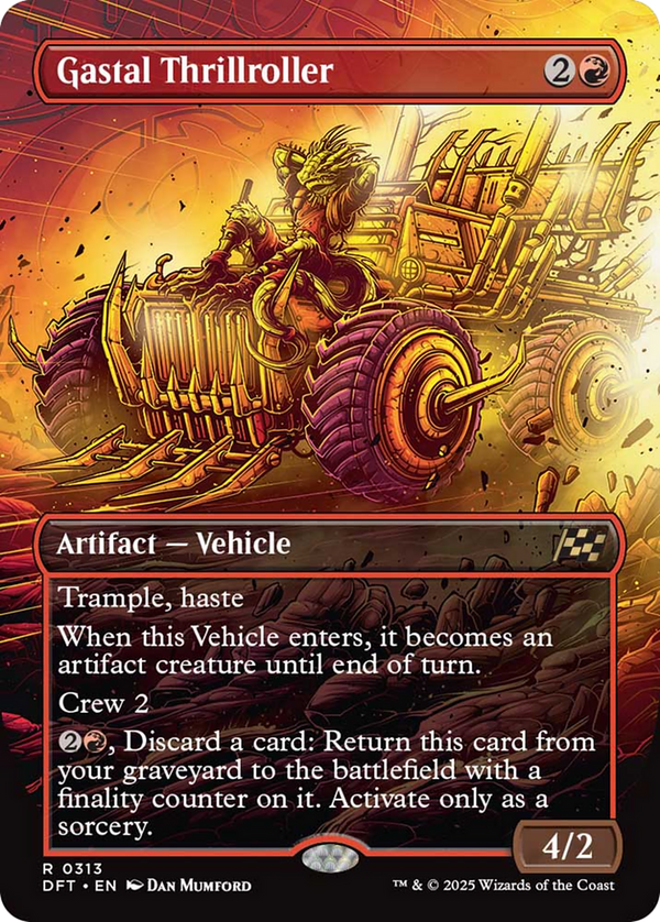 Gastal Thrillroller - Borderless Revved Up (DFT)