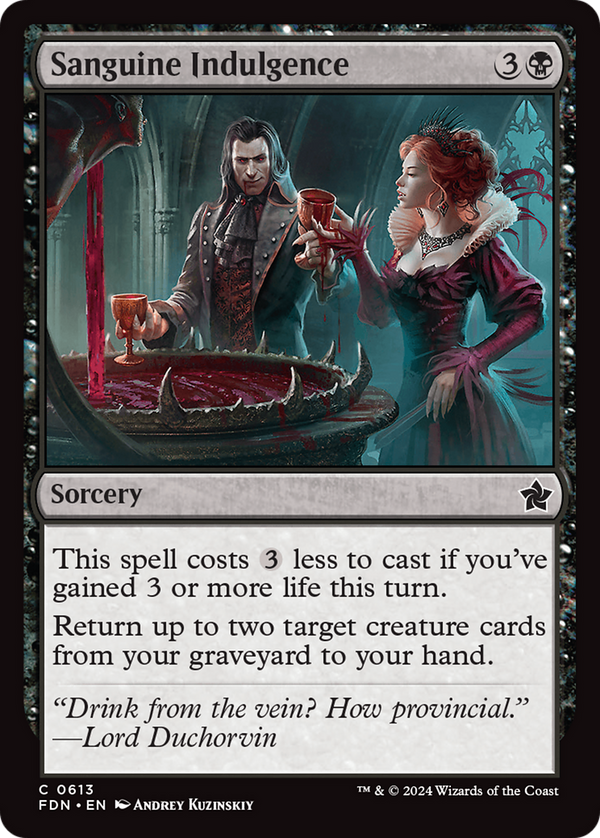 Sanguine Indulgence (FDN)