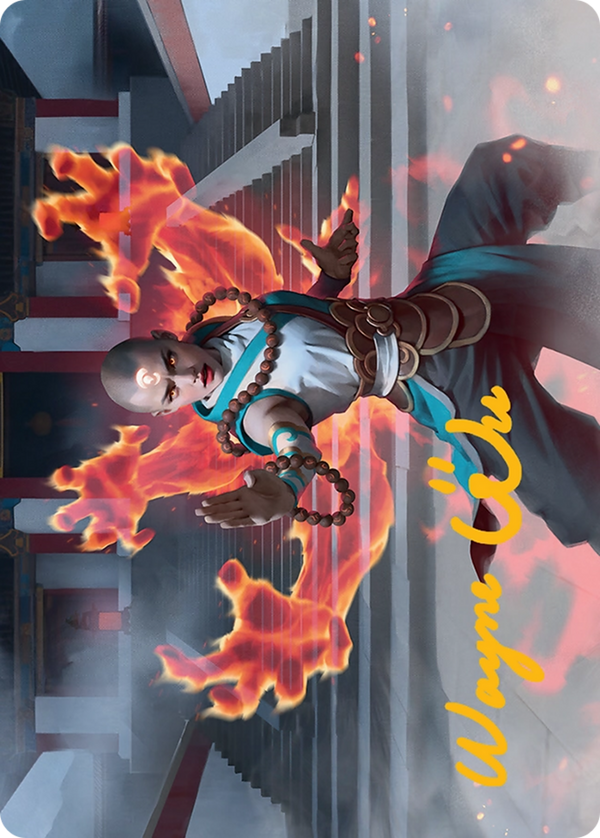 Flamehold Grappler - Art Series (Gold-Stamped Signature) (ATDM)