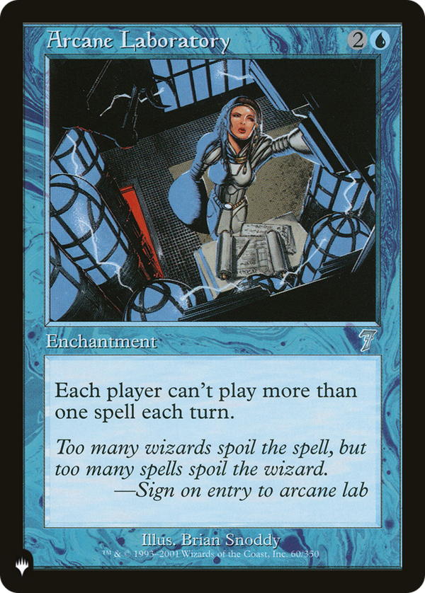 Arcane Laboratory - 7ED Reprint (PLST)
