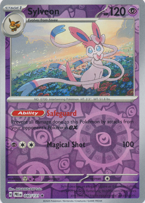 Sylveon - 040/131 - Rare - Reverse Holo