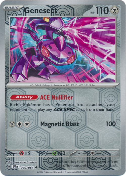 Genesect - 040/064 - Uncommon - Reverse Holo