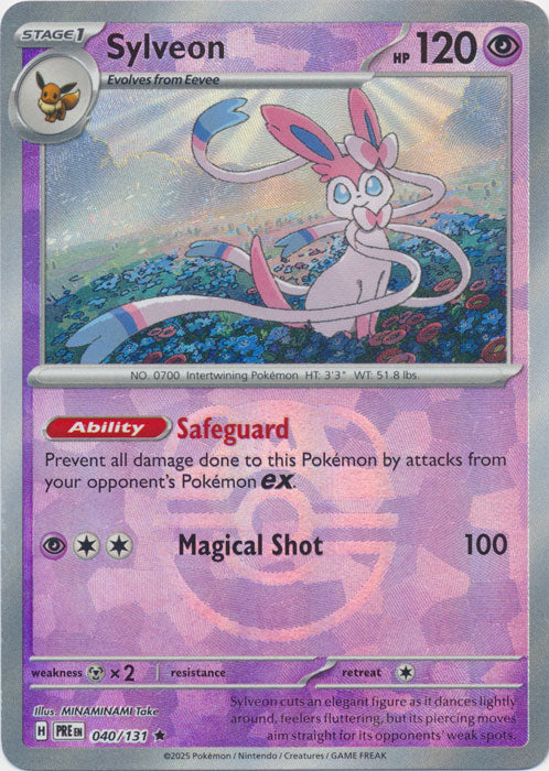 Sylveon (Master Ball Pattern) - 040/131 - Rare