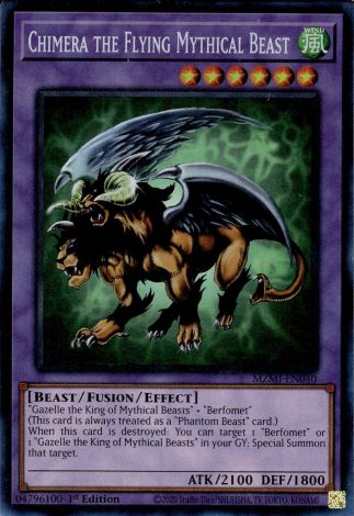 Chimera the Flying Mythical Beast - MZMI-EN040 - Collector's Rare - 1st Edition