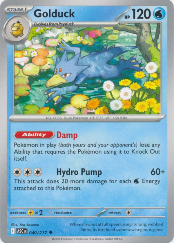 Golduck - 040/217 - Uncommon