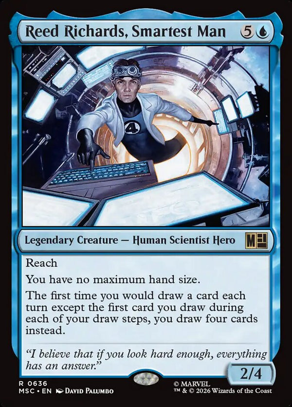 Reed Richards, Smartest Man (MSC)