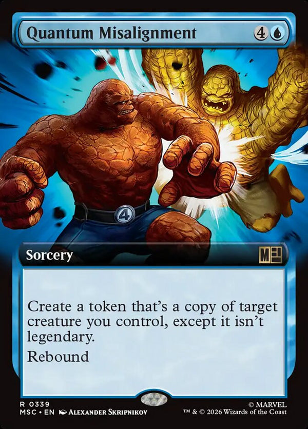 Quantum Misalignment - Extended Art (MSC)