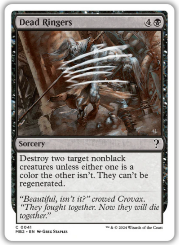 Dead Ringers (MB2)