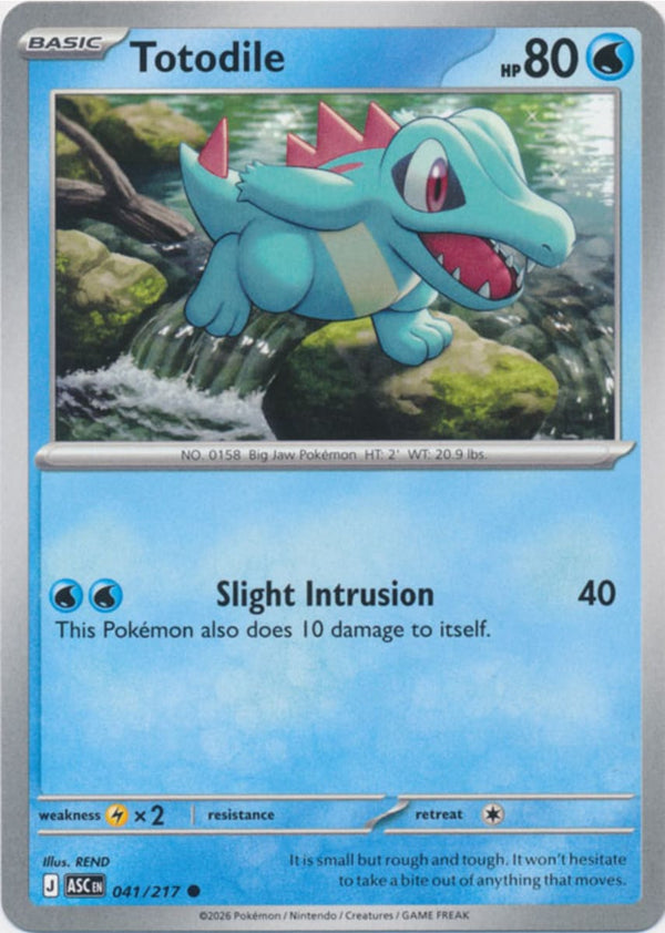 Totodile - 041/217 - Common