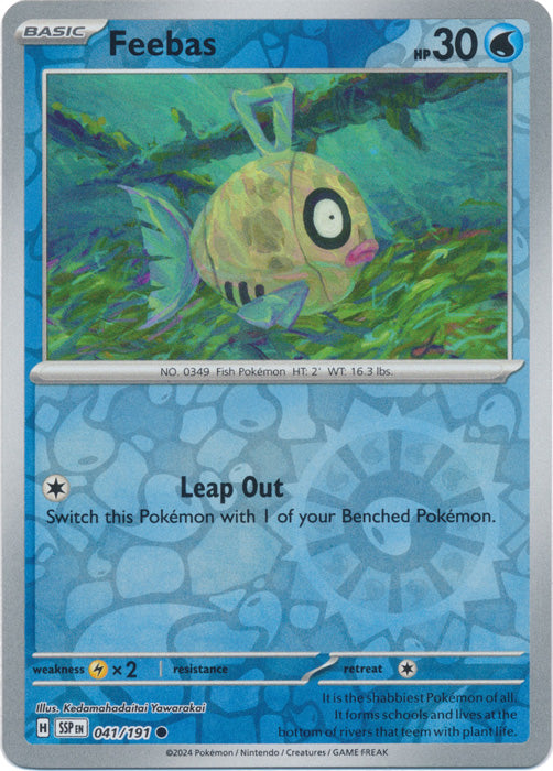 Feebas - 041/191 - Common - Reverse Holo