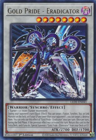 Gold Pride - Eradicator - LEDE-EN041 - Ultra Rare - 1st Edition