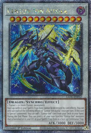 Centur-Ion Auxila - LEDE-EN042 - Quarter Century Secret Rare - 1st Edition