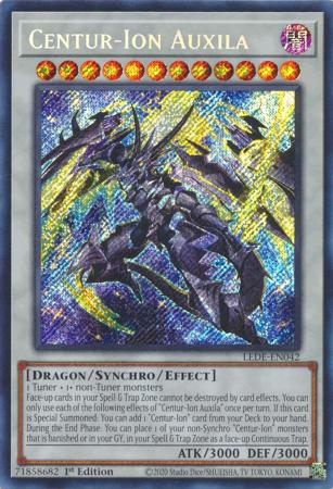 Centur-Ion Auxila - LEDE-EN042 - Secret Rare - 1st Edition