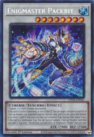 Enigmaster Packbit - PHNI-EN042 - Secret Rare - 1st Edition