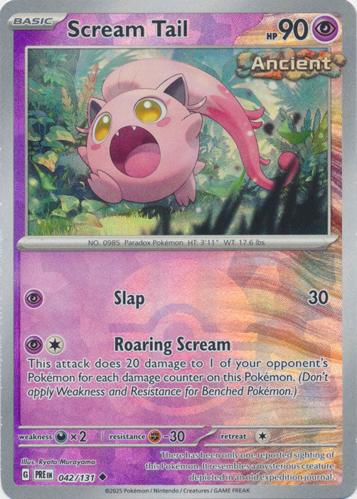 Scream Tail (Poke Ball Pattern) - 042/131 - Uncommon