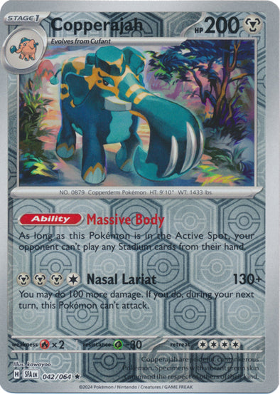 Copperajah - 042/064 - Rare - Reverse Holo