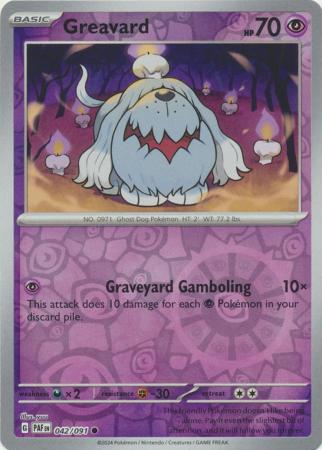 Greavard - 042/091 - Common - Reverse Holo