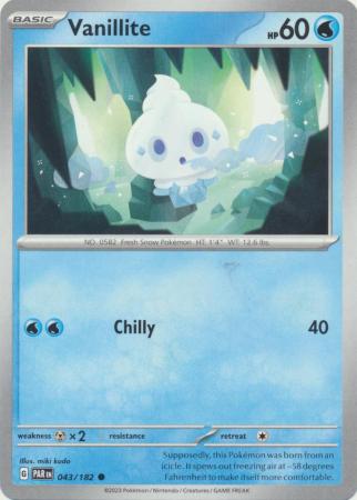 Vanillite - 043/182 - Common available at 401 Games Canada