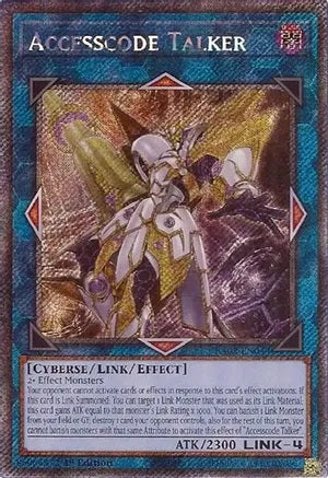 Accesscode Talker - ETCO-EN046 - Secret Rare 1st Edition Yu-Gi-Oh! Card