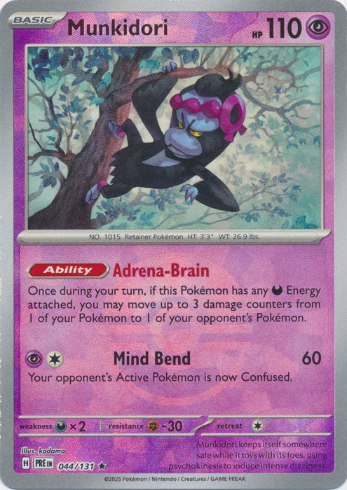Munkidori (Poke Ball Pattern) - 044/131 - Rare