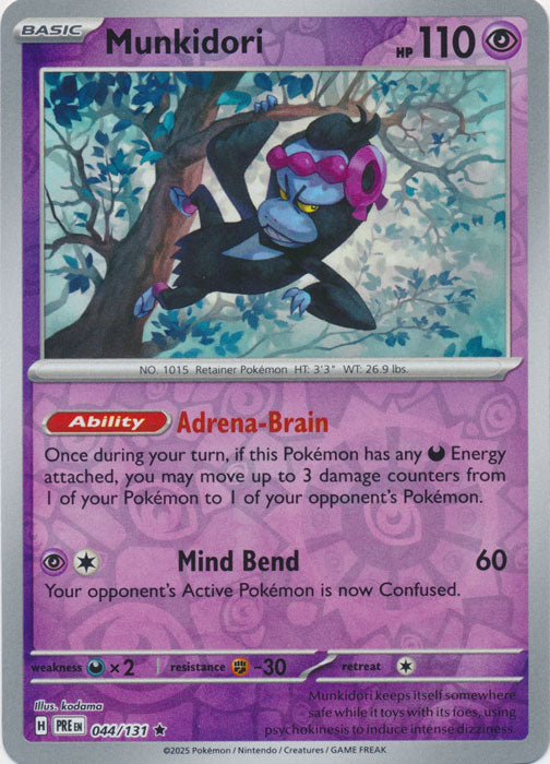Munkidori - 044/131 - Rare - Reverse Holo