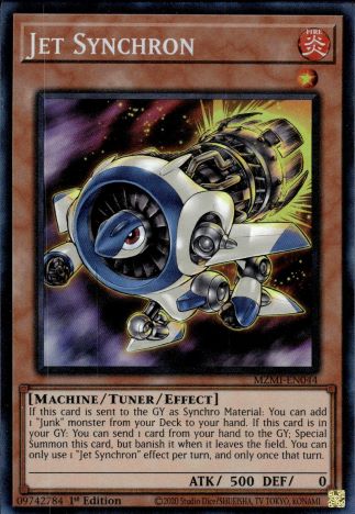 Jet Synchron - MZMI-EN044 - Collector's Rare - 1st Edition