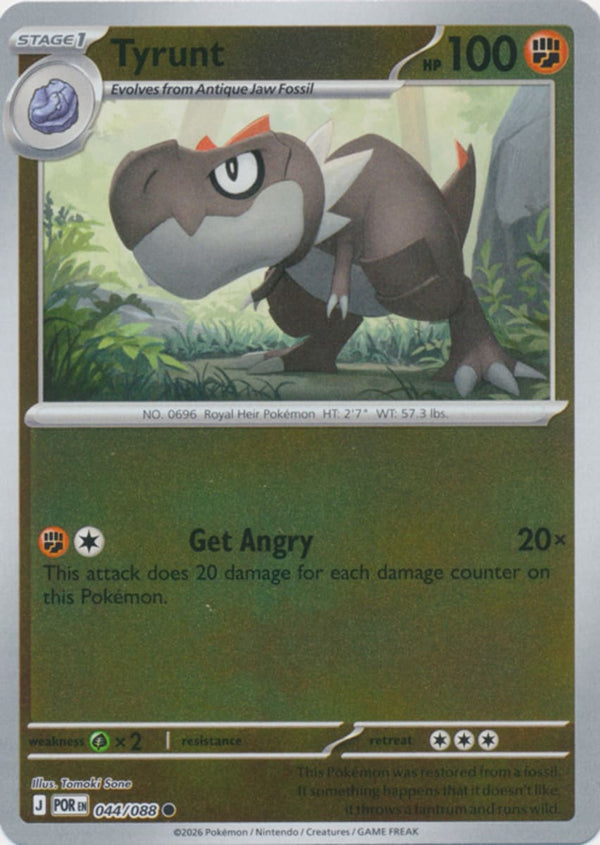 Tyrunt - 044/088 - Common - Reverse Holo