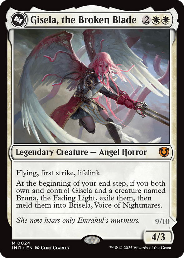 Gisela, the Broken Blade // Brisela, Voice of Nightmares (INR)