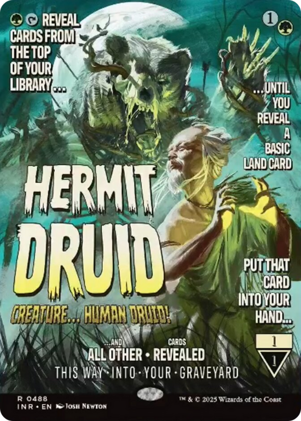 Hermit Druid - Borderless Movie Poster (INR)