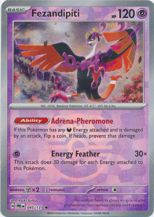 Fezandipiti (Master Ball Pattern) - 045/131 - Rare