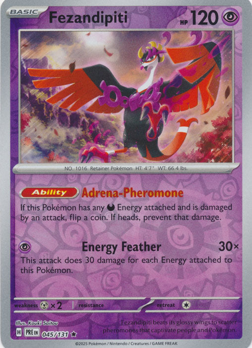 Fezandipiti - 045/131 - Rare - Reverse Holo