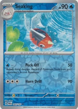 Seaking - 045/167 - Common - Reverse Holo