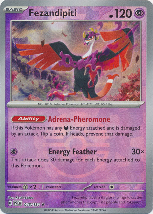 Fezandipiti (Poke Ball Pattern) - 045/131 - Rare