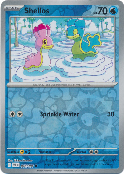 Shellos - 046/191 - Common - Reverse Holo