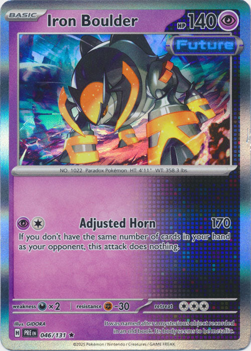 Iron Boulder - 046/131 - Rare
