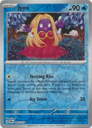 Jynx - 046/167 - Common - Reverse Holo
