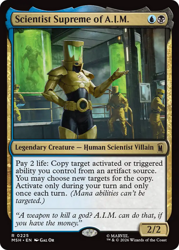 Scientist Supreme of A.I.M. (MSH) (Pre-Order)