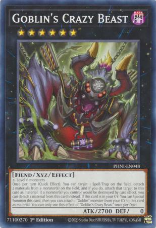 Goblin's Crazy Beast - PHNI-EN048 - Common - 1st Edition