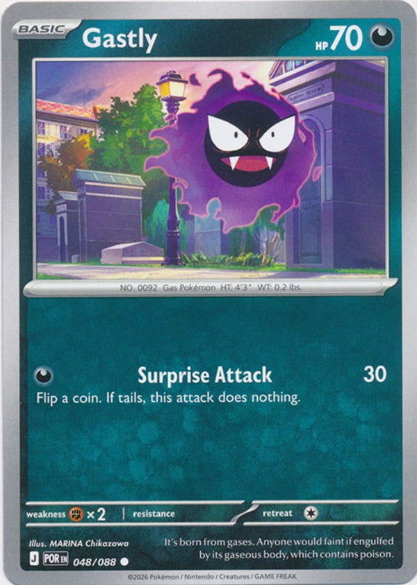 Gastly - 048/088 - Common