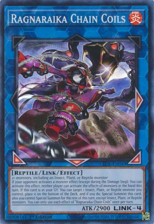 Ragnaraika Chain Coils - LEDE-EN049 - Super Rare - 1st Edition