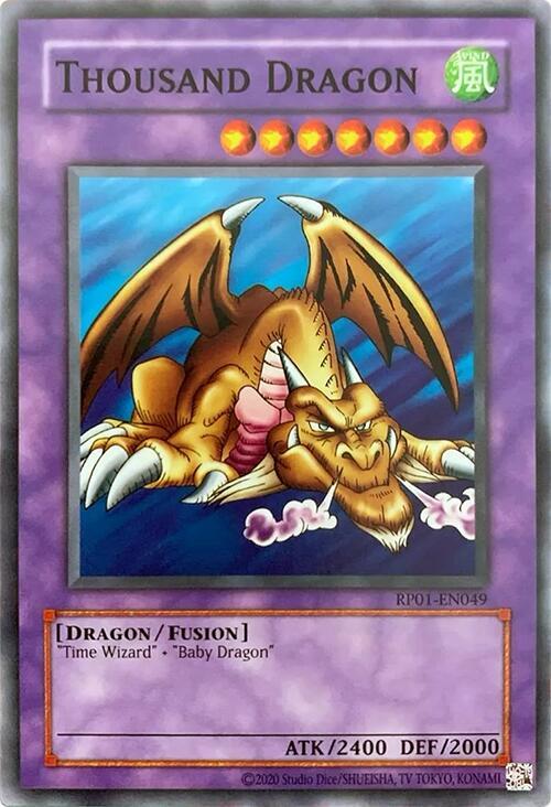 Thousand Dragon (2020 Date Reprint) - RP01-EN049 - Common