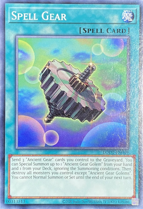 Spell Gear (2020 Date Reprint) - LODT-EN049 - Common