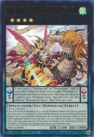 Majespecter Draco - Ryu - PHNI-EN049 - Ultra Rare - 1st Edition